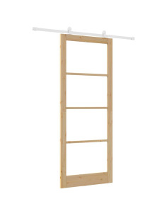 Porta scorrevole ORKDAL Naturale 93 x 232 cm 2