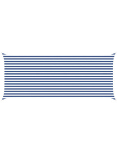 Vela da ombra solare Blu e Bianco 6 x 2,5 m 2
