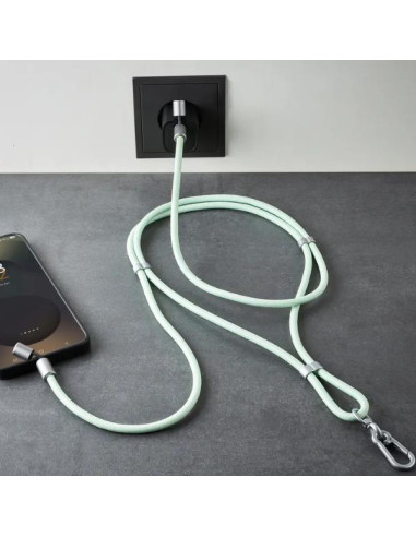 CAVO RICARICA US-C 60W GREEN
