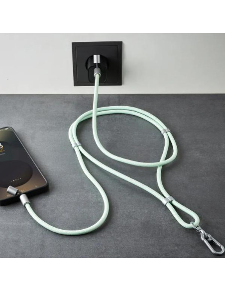 CAVO RICARICA US-C 60W GREEN