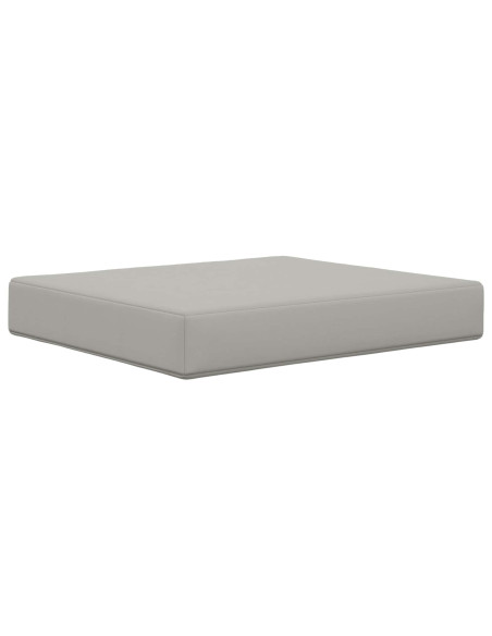 Cuscino per divano da esterno 2 pcs Grigio Poliestere