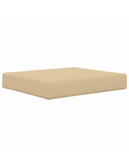 Cuscino per divano da esterno 2 pcs Beige Poliestere