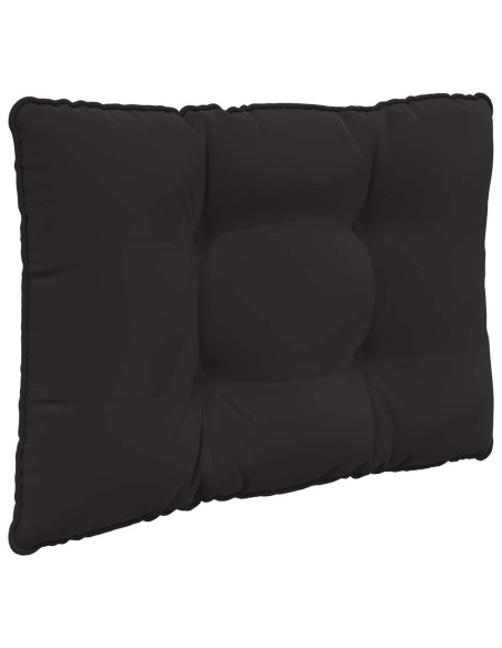 Cuscino per divano da esterno 2 pcs Nero Poliestere