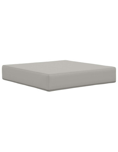 Cuscino per divano da esterno 3 pcs Grigio Poliestere