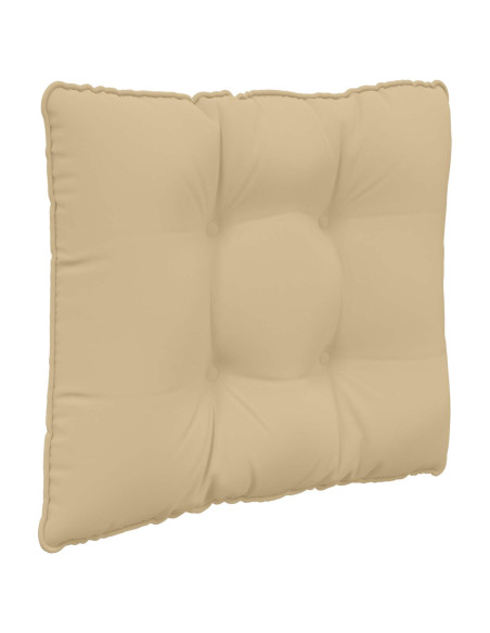 Cuscino per divano da esterno 3 pcs Beige Poliestere