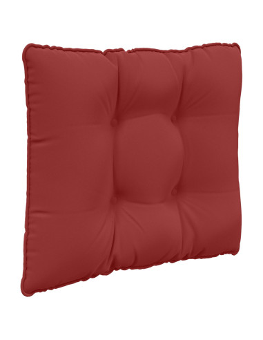 Cuscino per divano da esterno 3 pcs Rosso vino Poliestere