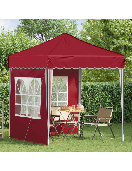 Tenda per feste a pop-up Borgogna 195 x 195 x 245 cm