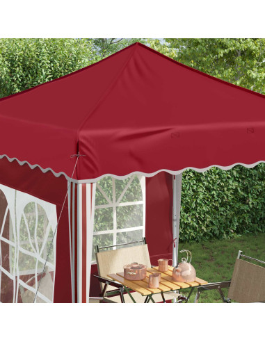 Tenda per feste a pop-up Borgogna 195 x 195 x 245 cm