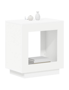 Tavolo laterale Bianco 60 x 40 x 65 cm Legno ingegnerizzato 2