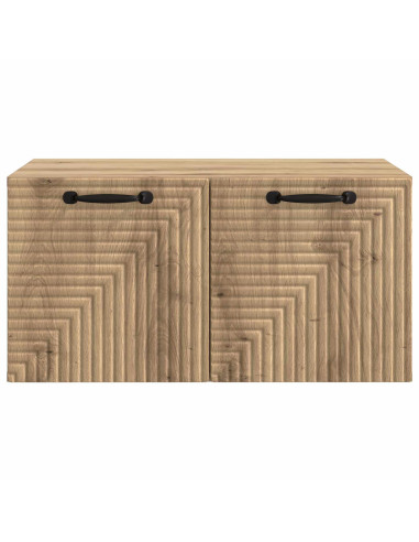 Mobile Porta TV da Muro Rovere Artigianale 59,5 x 41 x 30 cm