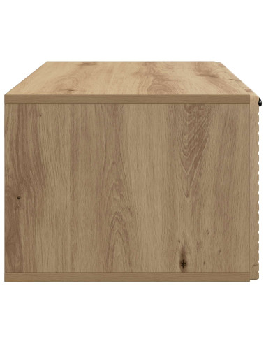 Mobile Porta TV da Muro Rovere Artigianale 59,5 x 41 x 30 cm