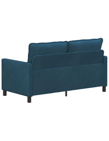 Divano Blu 156 x 81 x 87,5 cm Velluto