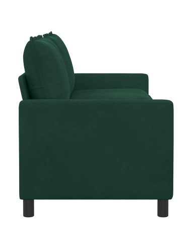 Divano Verde Scuro 196 x 81 x 87,5 cm Velluto