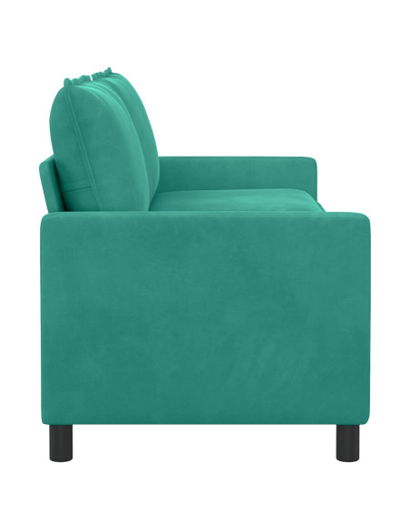 Divano Turchese 196 x 81 x 87,5 cm Velluto