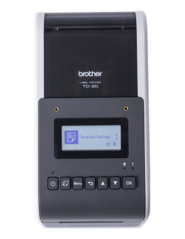 Brother TD-2350D203 stampante per etichette (CD) Termica diretta 203 x 203 DPI 152 mm/s Con cavo e senza cavo Collegamento ether
