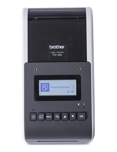Brother TD-2350D203 stampante per etichette (CD) Termica diretta 203 x 203 DPI 152 mm/s Con cavo e senza cavo Collegamento ether