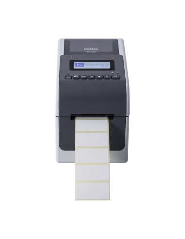 Brother TD-2350D300 stampante per etichette (CD) Termica diretta 300 x 300 DPI 152 mm/s Con cavo e senza cavo Collegamento ether