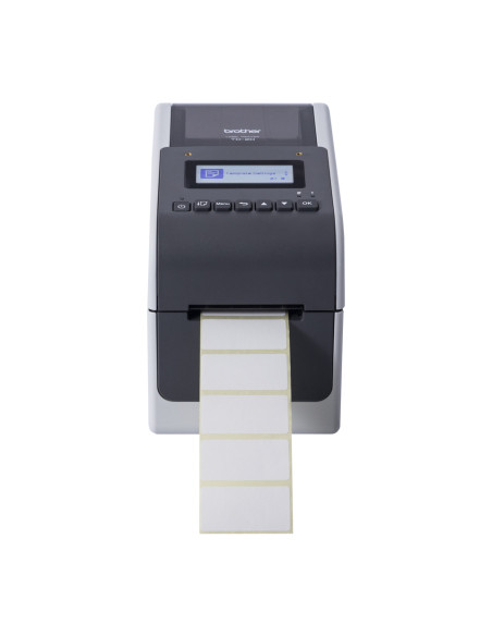 Brother TD-2350D300 stampante per etichette (CD) Termica diretta 300 x 300 DPI 152 mm/s Con cavo e senza cavo Collegamento ether