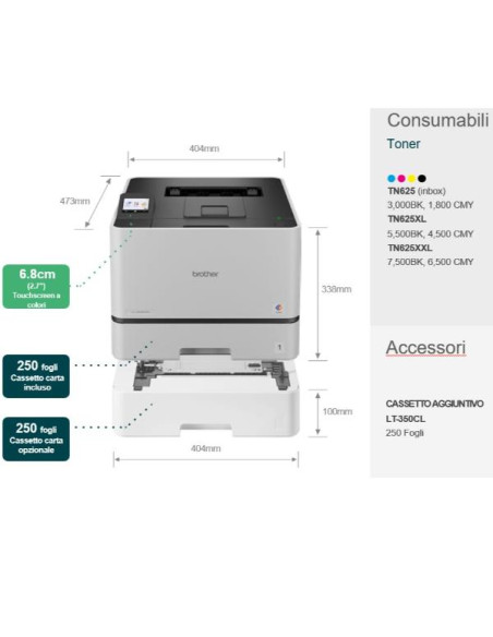 HLL8430CDW STAM LASER COL 31PPM