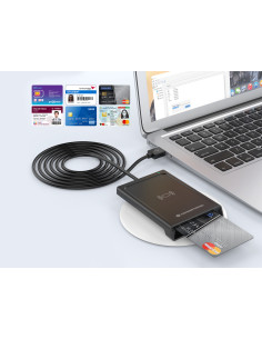 Conceptronic BIAN11B lettore di card readers Interno USB USB 2.0 Nero 2