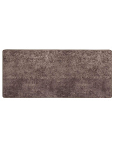 Runner Tappeto MARSA Grigio 200 x 80 cm Poliestere e PVC 2