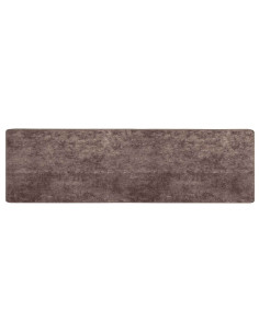 Runner Tappeto MARSA Grigio 350 x 80 cm Poliestere e PVC 2