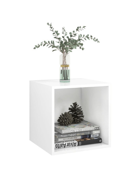 Mobili a Muro 4pz Bianchi 37x37x37 cm in Legno Multistrato