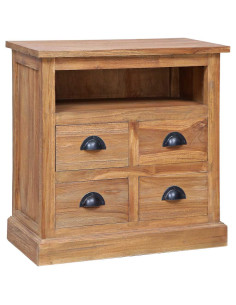 Credenza 60x30x60 cm in Legno Massello di Teak 2