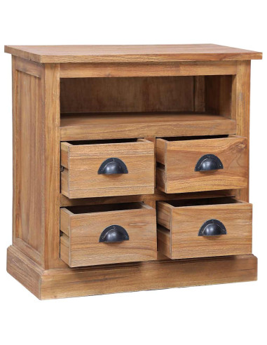Credenza 60x30x60 cm in Legno Massello di Teak
