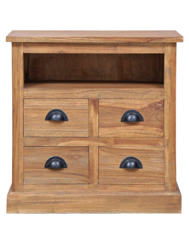 Credenza 60x30x60 cm in Legno Massello di Teak