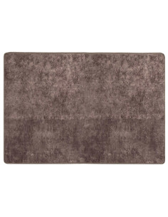 Runner Tappeto MARSA Grigio 150 x 100 cm Poliestere e PVC 2