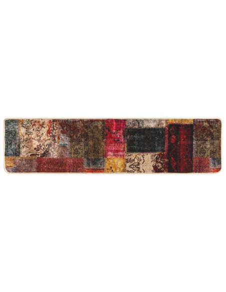 Runner Tappeto MARSA Multicolore 350 x 50 cm Poliestere e PVC