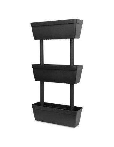 Fioriere da Giardino 6 pz 100 cm Antracite