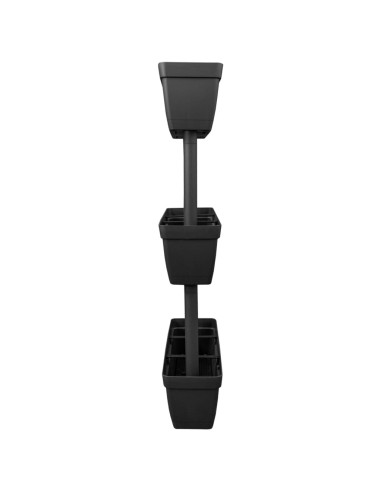 Fioriere da Giardino 6 pz 100 cm Antracite