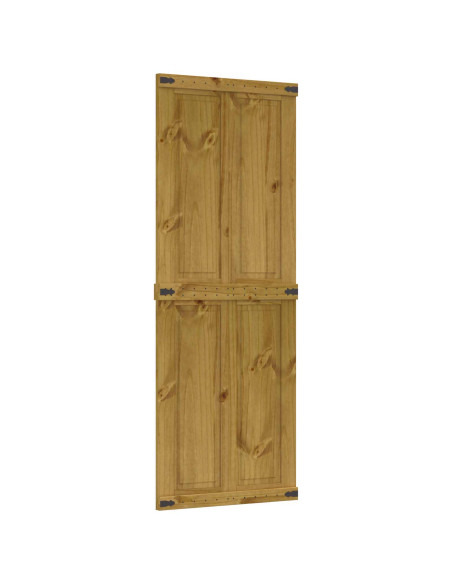 Porta del fienile Corona Marrone Miele 70 x 210 cm