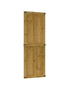 Porta del fienile Corona Marrone Miele 80 x 210 cm 2