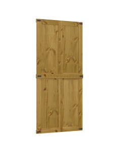 Porta del fienile Corona Marrone Miele 90 x 210 cm 2
