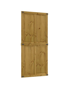Porta del fienile Corona Marrone Miele 100 x 210 cm 2