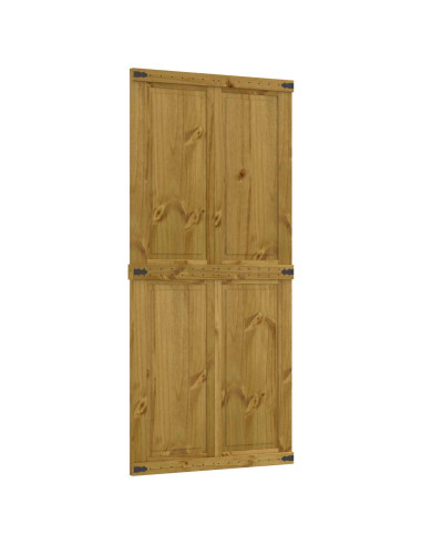 Porta del fienile Corona Marrone Miele 100 x 210 cm