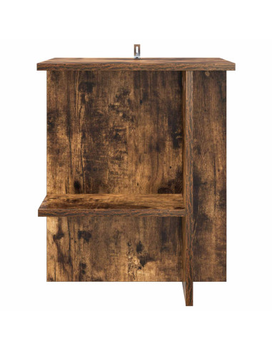 Tavolino da salotto Rovere Fumo 40 x 30 x 49 cm