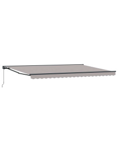 Struttura della tenda Grigio chiaro 500 × 300 cm 2