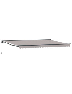 Struttura della tenda Grigio chiaro 500 × 300 cm 2