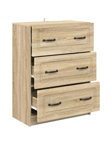 Mobile con Cassetti Rovere Sonoma 66 x 34,5 x 87 cm