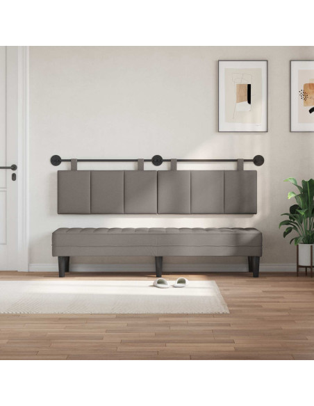Testata appesa Montaggio a parete Talpa 190 x 55 x 5 cm Tessuto