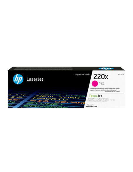 HP Cartuccia toner originale magenta LaserJet 220X