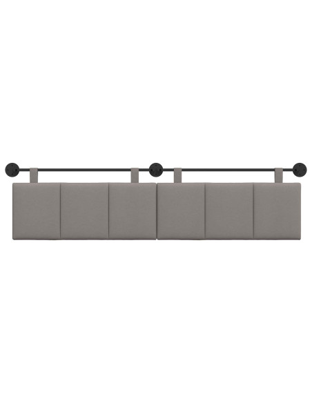 Testata appesa Montaggio a parete Talpa 210 x 55 x 5 cm Tessuto