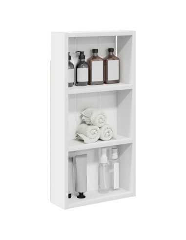 Armadio da bagno a muro Bianco 30 x 10 x 60,5 cm