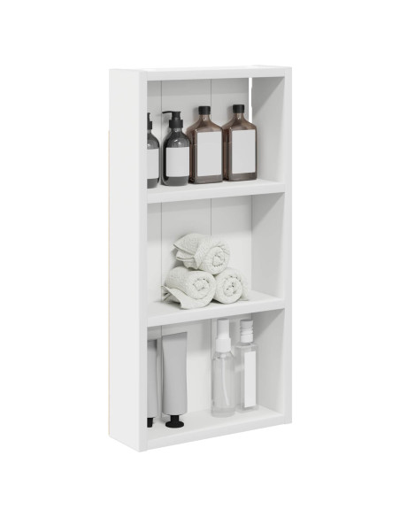 Armadio da bagno a muro Bianco 30 x 10 x 60,5 cm