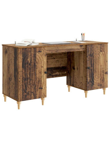 Scrivania Legno antico 142,5 x 50 x 75 cm Legno ingegnerizzato