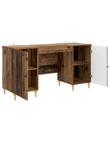 Scrivania Legno antico 142,5 x 50 x 75 cm Legno ingegnerizzato